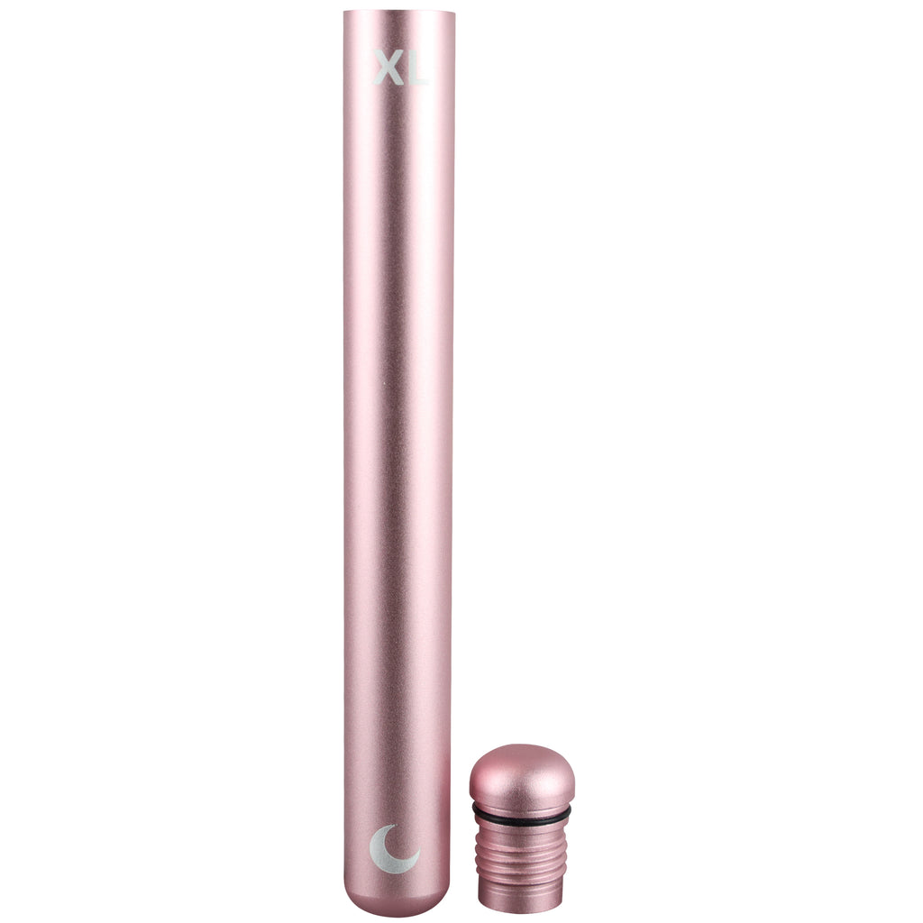 Premium Aluminum Metal Storage Tube - Airtight Smell Proof Waterproof Vial  Container - Odor Eliminating Rubber Seal (Rose Gold)